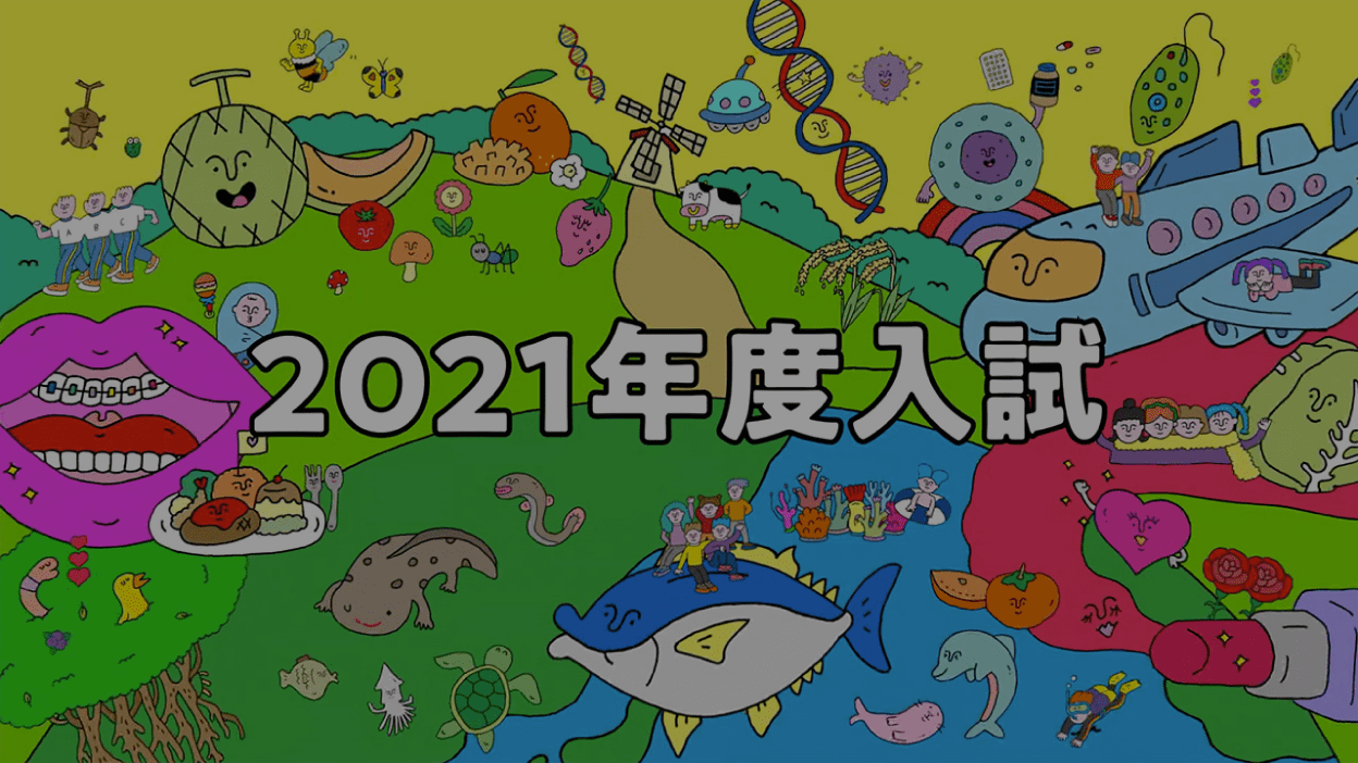 2021年度入試の動画を見る