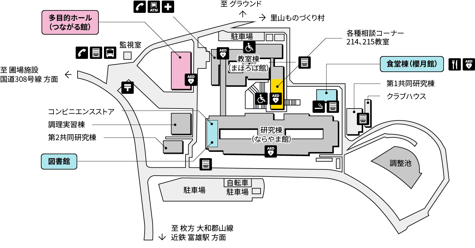学内マップ