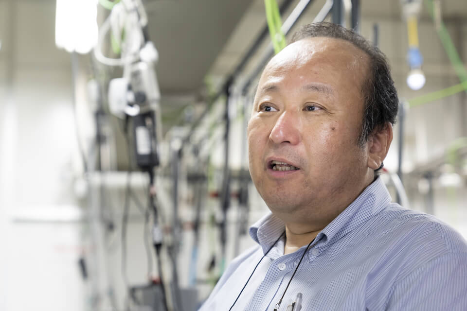 石橋 泰典 教授(近畿大学 農学部 水産増殖学研究室)
