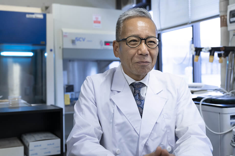 上垣 浩一 教授(近畿大学 農学部 応用微生物学研究室)